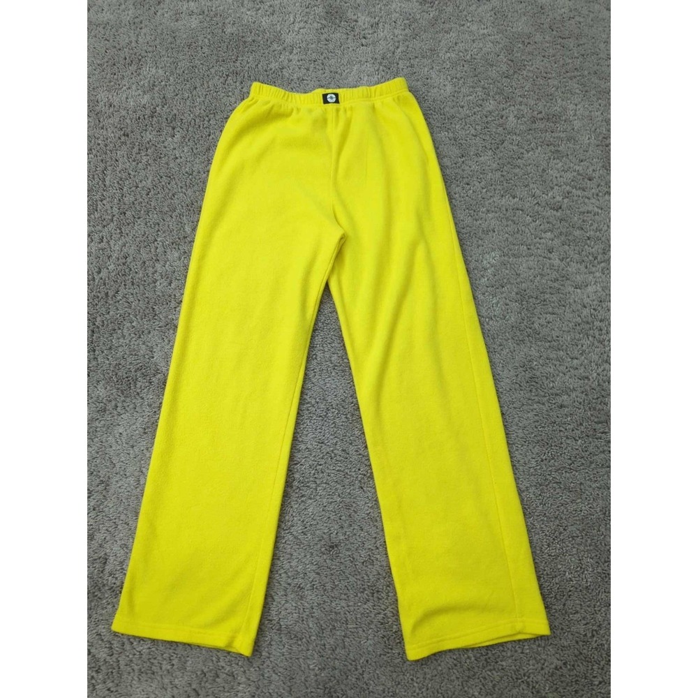 Pokémon Pajama Pants Youth Boys 14/16 Bright Yellow Poké Ball Sleepwear Lounge